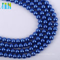 hochwertige 4 mm royalblau lose Glasperlen Strang DIY Perlen XULIN Charm Glas Perlenkette Modeschmuck Perlen